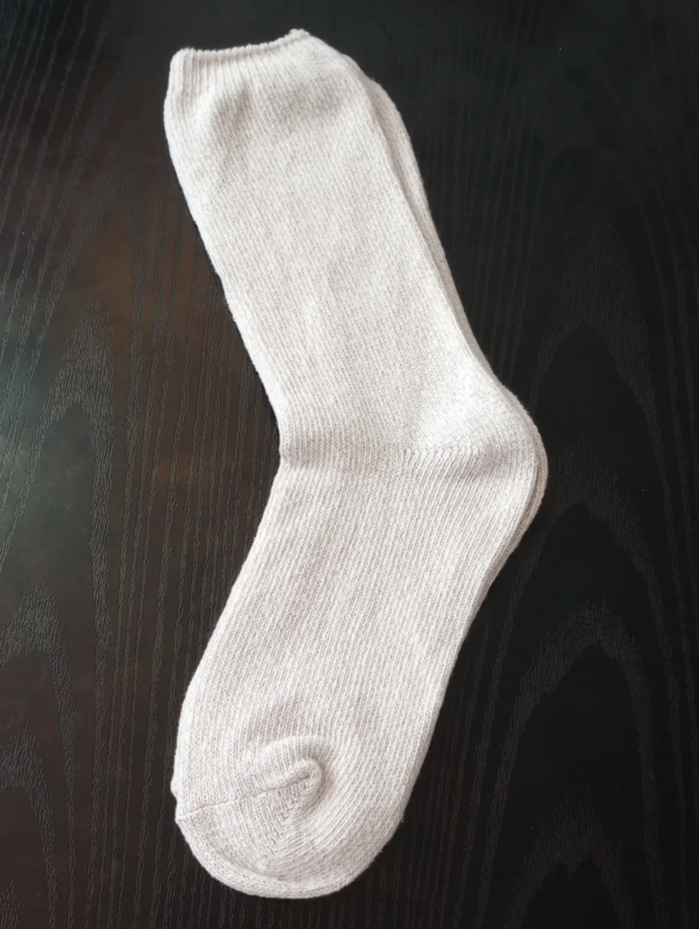 Women's Crew Sock in Light Gray Boot Socks Size 6-11